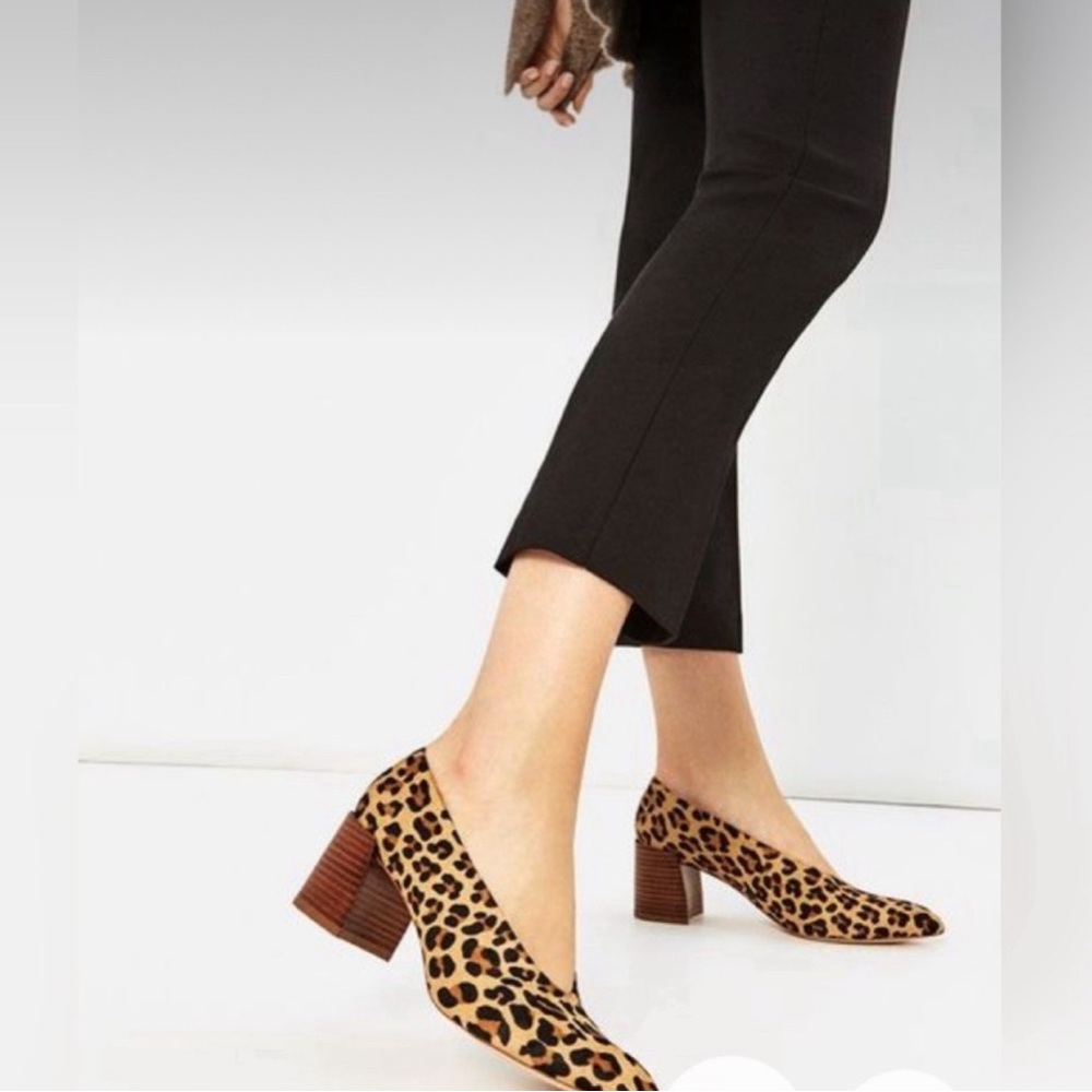 ZARA leopard shoes